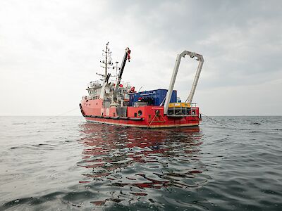 Curtis Marshall with ROV